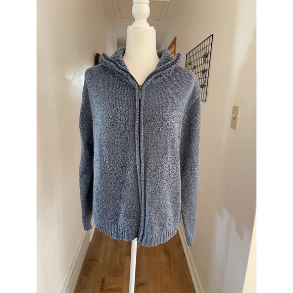 EUC Carolyn Taylor Essentials Acrylic Zip-Up Sweater - Picture 3 of 5